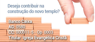 Deseja contribuir na construção do novo templo?